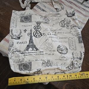 Paris Print Tote Bag
